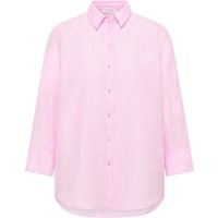 Linen Shirt Bluse in soft pink unifarben Linen Shirt Bluse in soft pink unifarben von ETERNA Mode GmbH