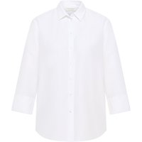 Linen Shirt Bluse in weiß unifarben Linen Shirt Bluse in weiß unifarben von ETERNA Mode GmbH