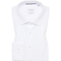 MODERN FIT Cover Shirt in weiß unifarben von ETERNA Mode GmbH