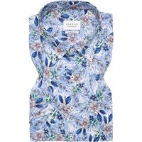 MODERN FIT Hemd in blau bedruckt von ETERNA Mode GmbH