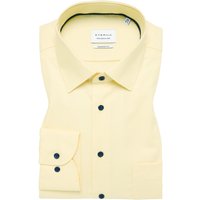 MODERN FIT Hemd in gelb strukturiert von ETERNA Mode GmbH