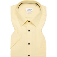 MODERN FIT Hemd in gelb strukturiert von ETERNA Mode GmbH