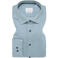 MODERN FIT Hemd in grün bedruckt von ETERNA Mode GmbH
