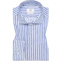 MODERN FIT Linen Shirt in dunkelblau gestreift MODERN FIT Linen Shirt in dunkelblau gestreift von ETERNA Mode GmbH
