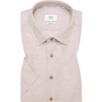 MODERN FIT Linen Shirt in nude unifarben MODERN FIT Linen Shirt in nude unifarben von ETERNA Mode GmbH