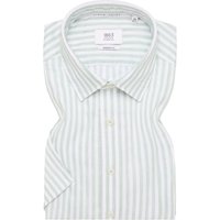 MODERN FIT Linen Shirt in pistazie gestreift MODERN FIT Linen Shirt in pistazie gestreift von ETERNA Mode GmbH