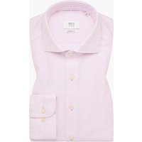 MODERN FIT Linen Shirt in rosa unifarben von ETERNA Mode GmbH