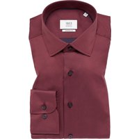 MODERN FIT Luxury Shirt in purpur unifarben von ETERNA Mode GmbH