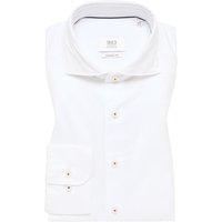 MODERN FIT Soft Luxury Shirt in off-white unifarben von ETERNA Mode GmbH