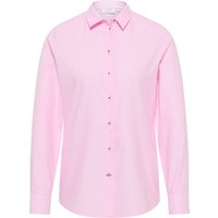 REGULAR FIT Oxford Shirt Bluse in rosa unifarben von ETERNA Mode GmbH