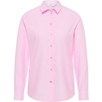 Oxford Shirt Bluse in rosa unifarben von ETERNA Mode GmbH