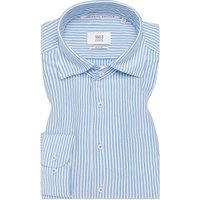 SLIM FIT Hemd in blau gestreift von ETERNA Mode GmbH