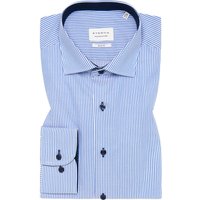 SLIM FIT Hemd in blau gestreift von ETERNA Mode GmbH