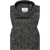 SLIM FIT Hemd in khaki bedruckt von ETERNA Mode GmbH