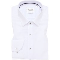 SLIM FIT Hemd in weiß strukturiert von ETERNA Mode GmbH