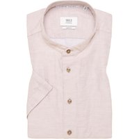 SLIM FIT Linen Shirt in sand unifarben von ETERNA Mode GmbH