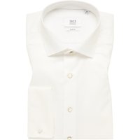 SLIM FIT Luxury Shirt in champagner unifarben von ETERNA Mode GmbH