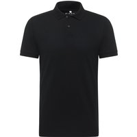 SLIM FIT Performance Shirt in schwarz unifarben von ETERNA Mode GmbH
