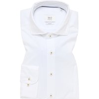SLIM FIT Soft Luxury Shirt in weiß unifarben von ETERNA Mode GmbH