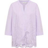 Schlupfbluse in lavender strukturiert von ETERNA Mode GmbH