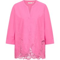 Schlupfbluse in pink strukturiert von ETERNA Mode GmbH