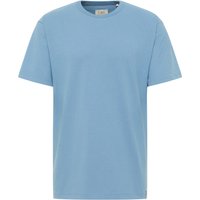 Shirt in blau unifarben von ETERNA Mode GmbH