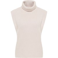 Strick Pullover in beige unifarben von ETERNA Mode GmbH