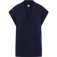 Strick Pullover in navy unifarben von ETERNA Mode GmbH