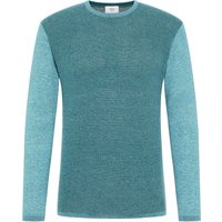 Strick Pullover in petrol strukturiert von ETERNA Mode GmbH