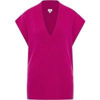 Strick Pullover in pink unifarben von ETERNA Mode GmbH