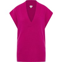Strick Pullover in pink unifarben von ETERNA Mode GmbH