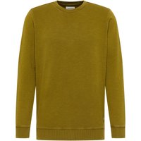 Sweatpullover in olive unifarben von ETERNA Mode GmbH