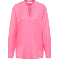 Viscose Shirt Bluse in pink unifarben von ETERNA Mode GmbH
