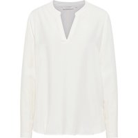 Viscose Shirt Bluse in champagner unifarben von ETERNA Mode GmbH