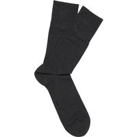 Socken in anthrazit unifarben von ETERNA Mode GmbH