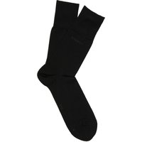 Socken in schwarz unifarben von ETERNA Mode GmbH