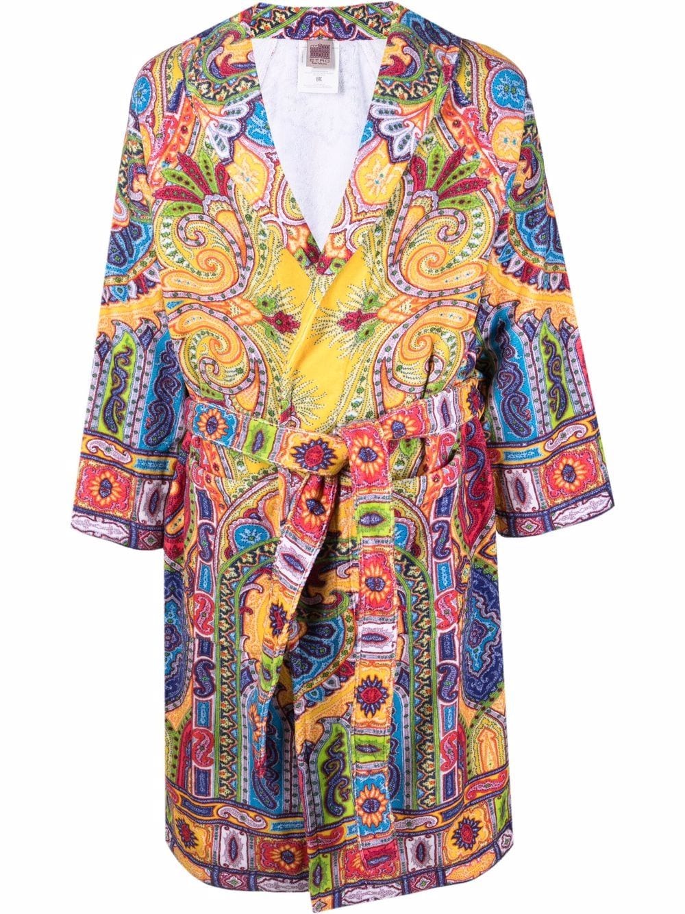 ETRO HOME paisley-print bath robe - Yellow von ETRO HOME