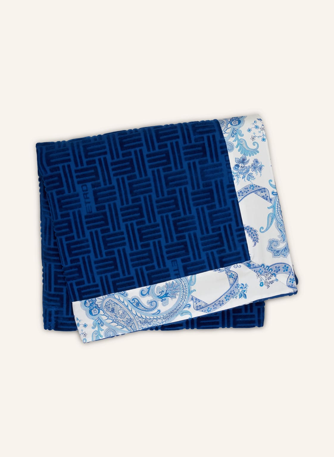 Etro Home Strandtuch blau von ETRO Home