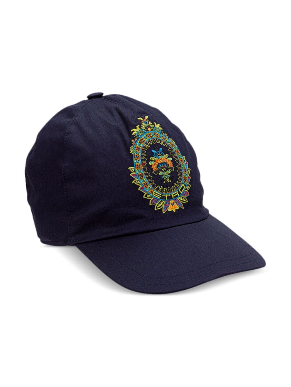 ETRO KIDS coat of arms baseball cap - Blue von ETRO KIDS