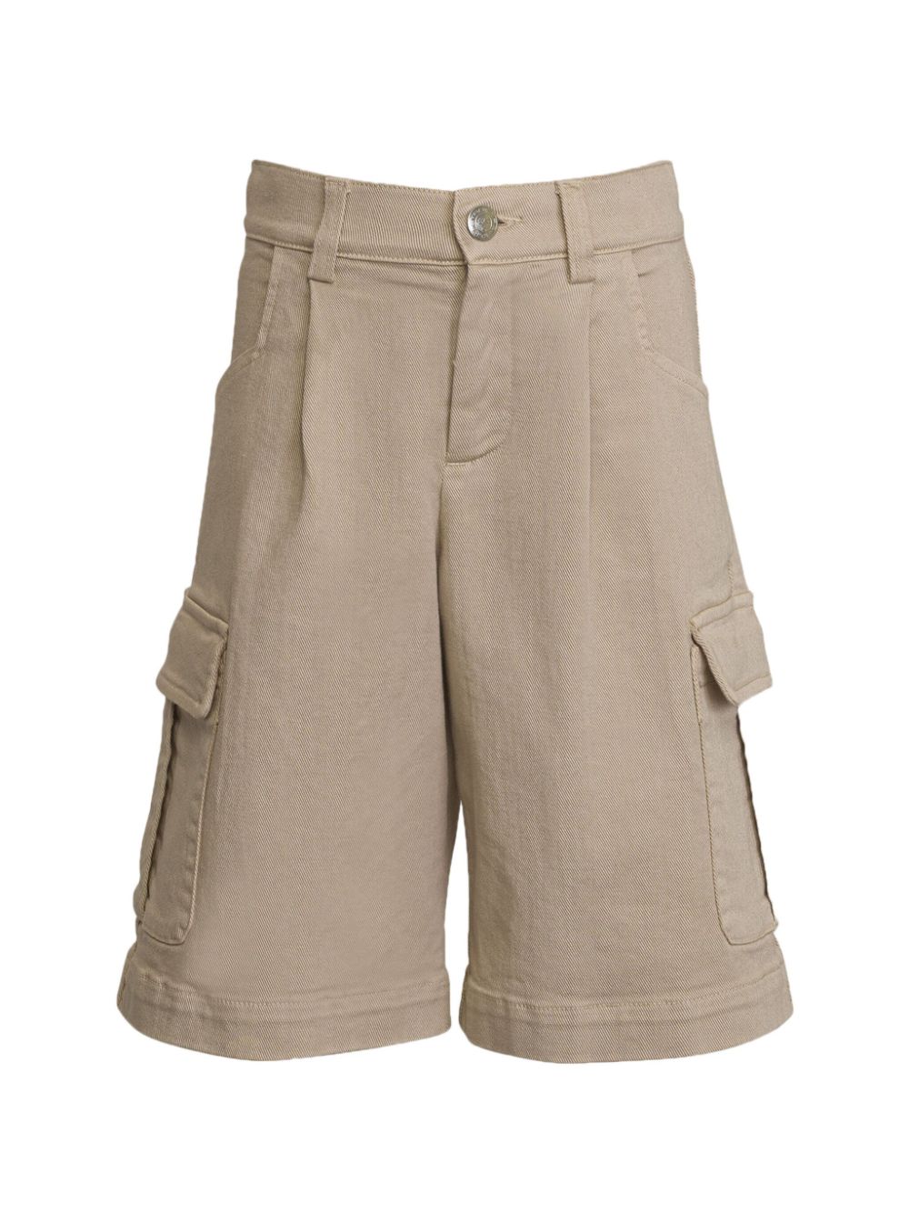 ETRO KIDS logo-embroidered cargo shorts - Neutrals von ETRO KIDS