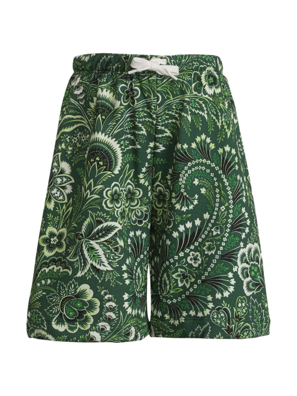 ETRO KIDS paisley-print Bermuda shorts - Green von ETRO KIDS