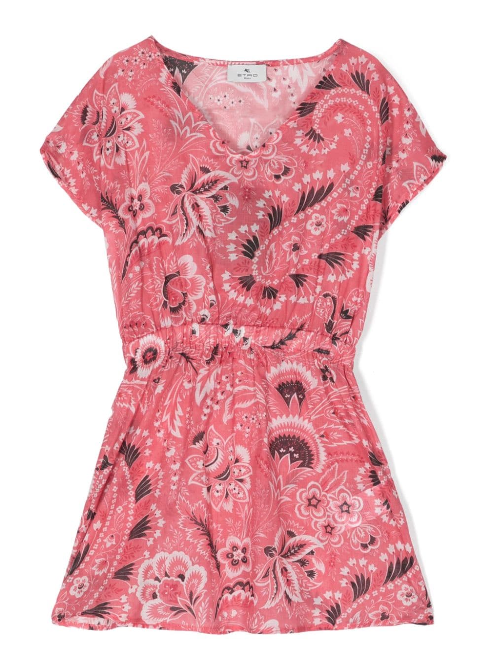 ETRO KIDS paisley-print cotton beach dress - Pink von ETRO KIDS