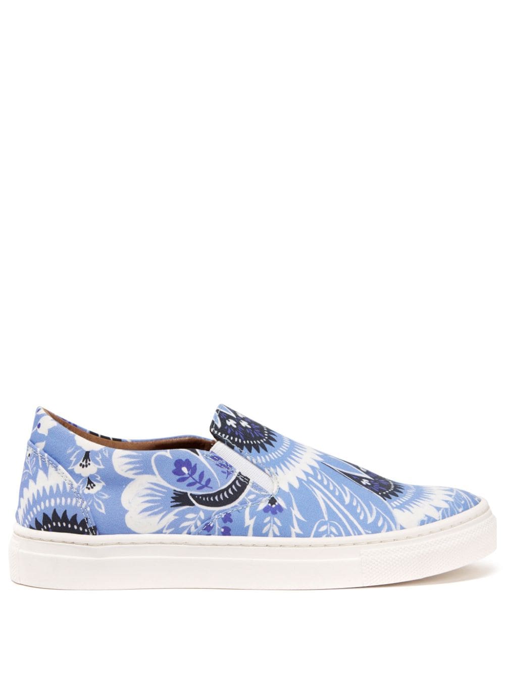 ETRO KIDS paisley-print slip-on trainers - Blue von ETRO KIDS