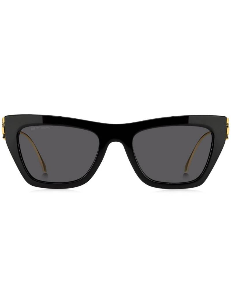 ETRO Bold Pegaso cat-eye sunglasses - Black von ETRO