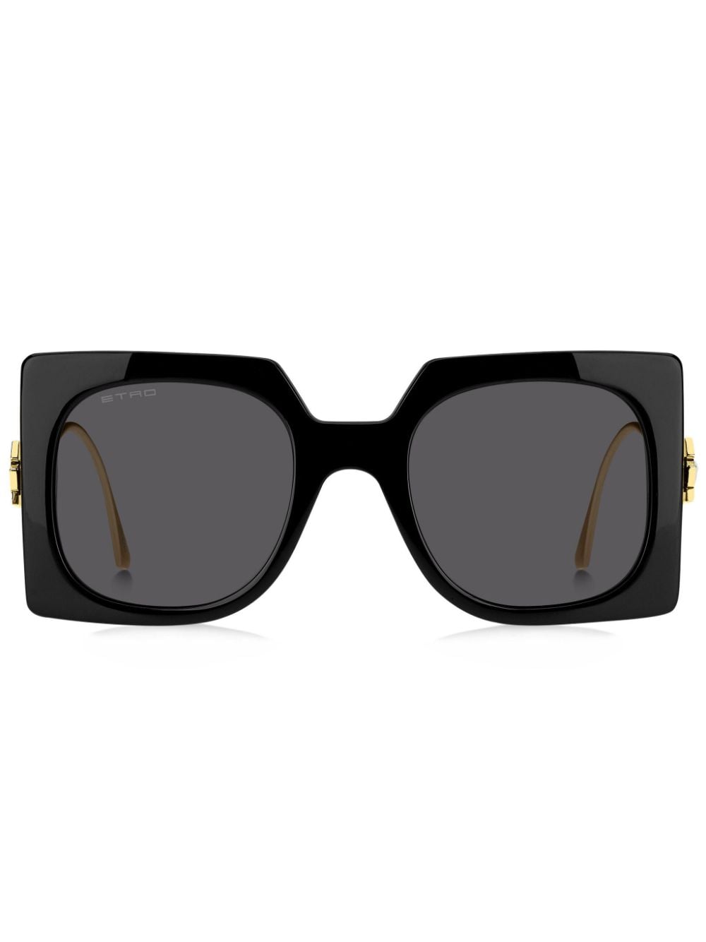 ETRO Bold Pegaso oversize-frame sunglasses - Black von ETRO