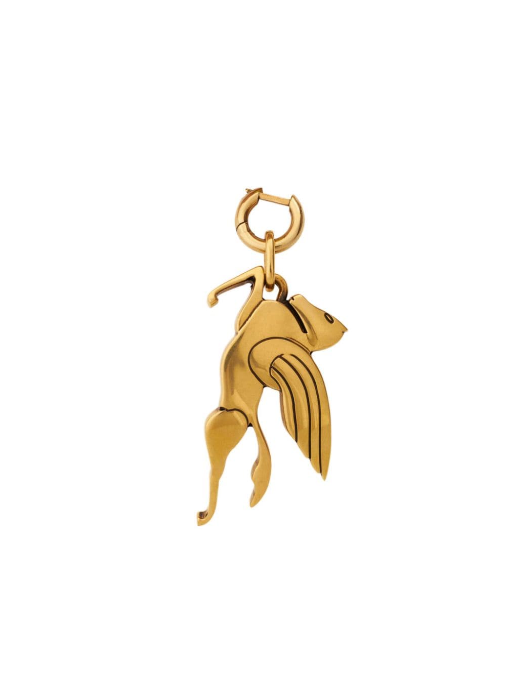 ETRO Pegaso charm earring - Gold von ETRO