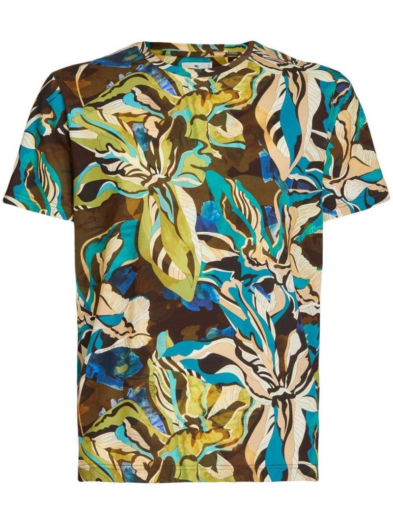 ETRO all-over floral-print T-shirt - Brown von ETRO