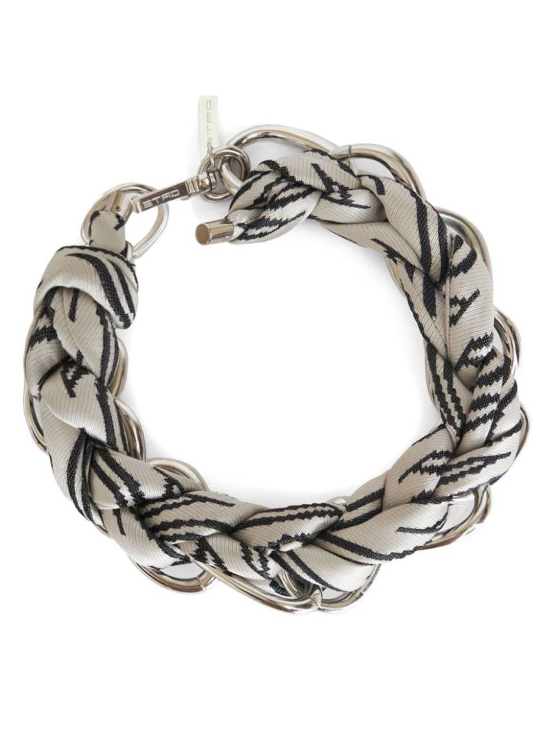 ETRO braided-chain necklace - Silver von ETRO