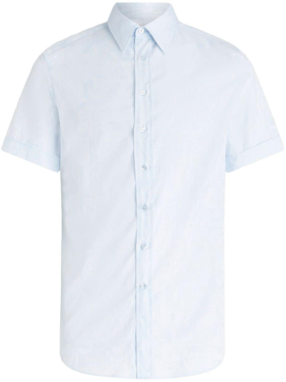 ETRO button-down poplin shirt - Blue von ETRO