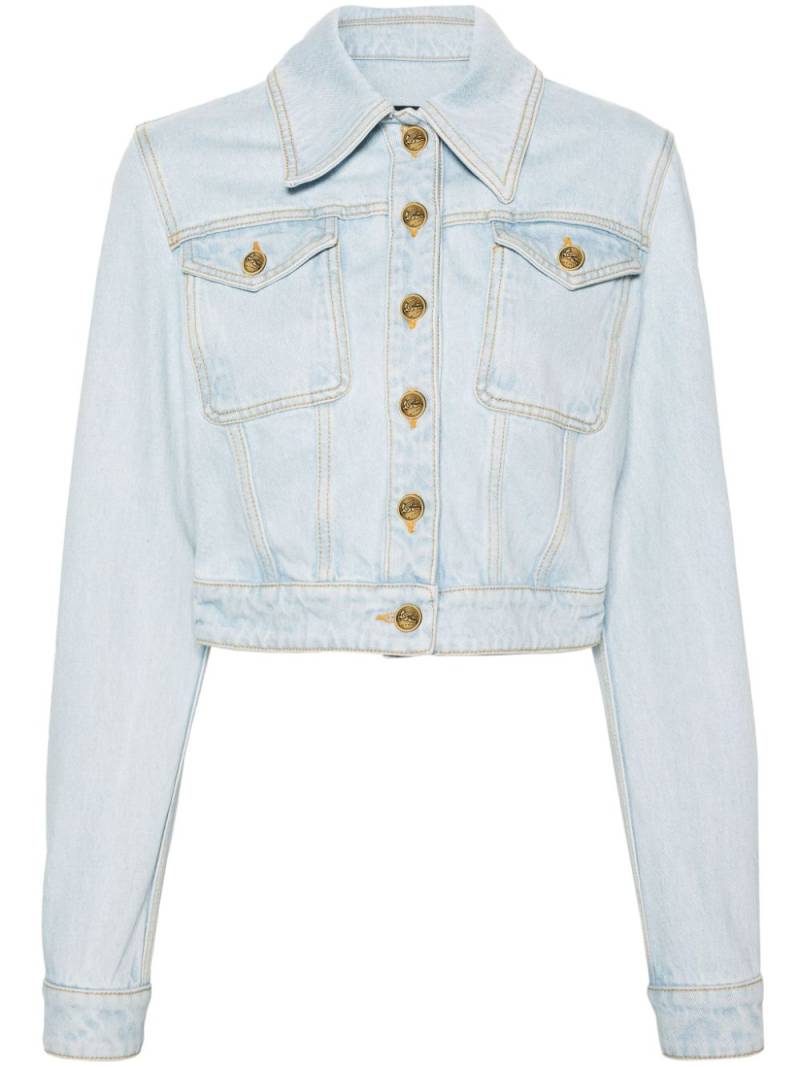 ETRO cropped denim jacket - Blue von ETRO